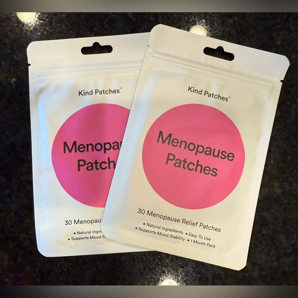 NEW Kind Patches Menopause Patches, 2 packs of 30 patches